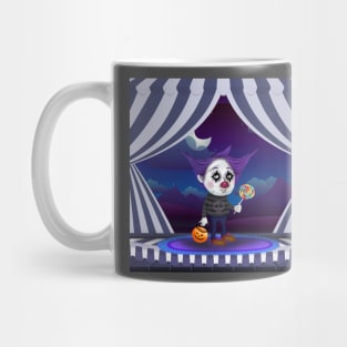 Purple hair clown Mug